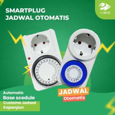Stopkontak Colokan Timer 24 Jam Otomatis Stop Kontak