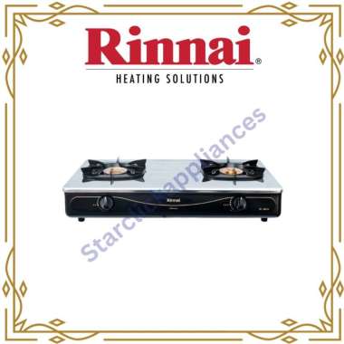 RINNAI Kompor Gas RI-602 A / RI 602 A / RI602A [2 Tungku] [Garansi Resmi]