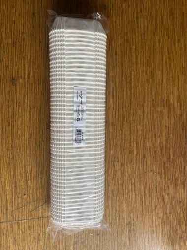 KERTAS ALAS RISOL / CAKE CASES OVAL / CUP CAKE RISOL POLOS ISI 1000 PC putih -
