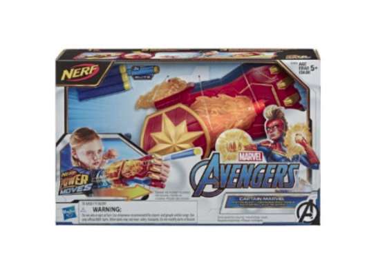 NERF Power Moves Marvel Avengers Captain Marvel Photon Blast