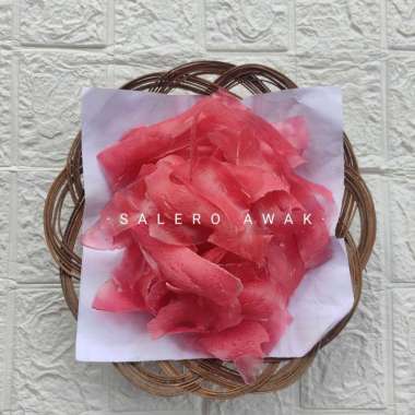 SALERO AWAK oleh makanan kerupuk merah mentah padang mentah minang asli 250 gr