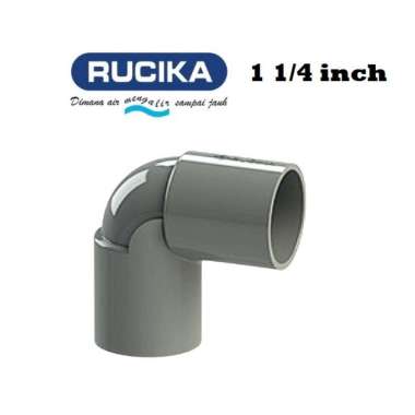 Knee Rucika 1 1/4 Inch - Keni Rucika - Elbow AW - Sambungan Pipa Rucika