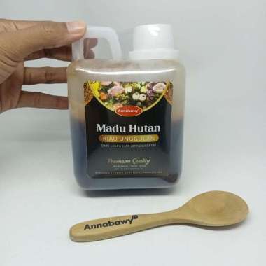 Madu Hutan Riau Unggulan Fresh 500g Best Qualty Annabawy + Gratis Sendok Cantik 100% Asli Alami