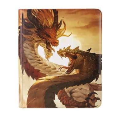 Dragon Shield Wood Snake 2025 Card Codex Zipster Binder