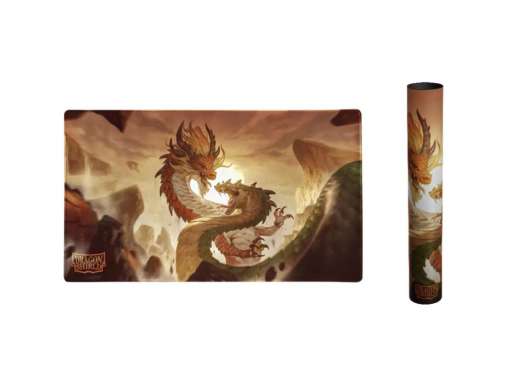 Dragon Shield Wood Snake 2025 TCG Playmat and Tube