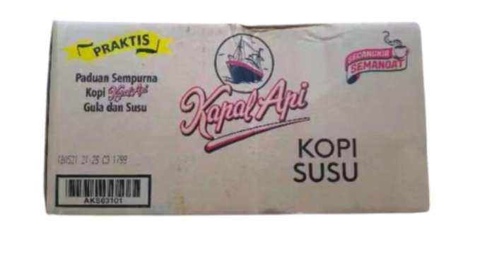 kapal api kopi susu 1 dus