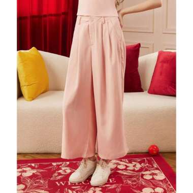 Young Hearts A New Era Of Me Wide Leg Pants Y28-000021 International ​- M Coral