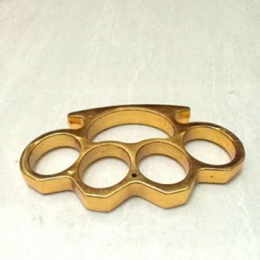 Knuckle Tinju Besi Tebal / Alat pertahanan Diri Keling