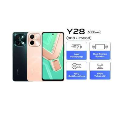 Vivo Y28 Ram 8/256GB Original Garansi Resmi Green