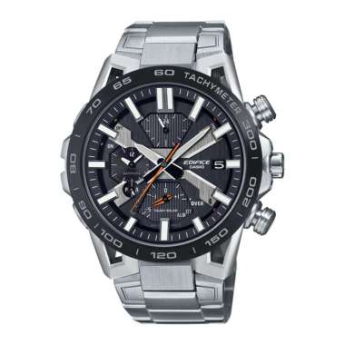 CASIO ORIGINAL - CASIO EDIFICE EQB-2000DB-1ADR EDIFICE EQB 2000DB 1ADR - JAM PRIA - STAINLESS CASIO 