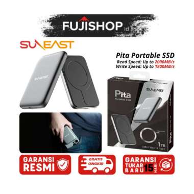 SUNEAST Pita Portable SSD External Memory for iPhone MacBook 1TB