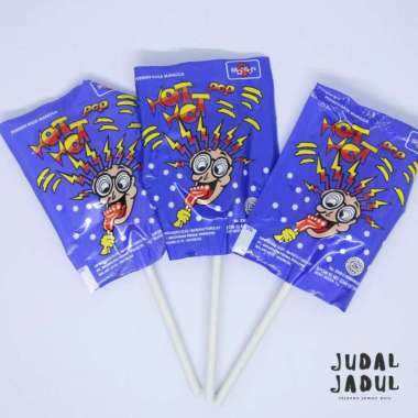 Permen kaki Bronson Hot Hot Pop 125gr ( 1 Pcak Isi 25 Pcs ) 3 pcs