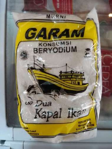 Garam Beryodium CAP KAPAL Garam Cap KAPAL 500gr