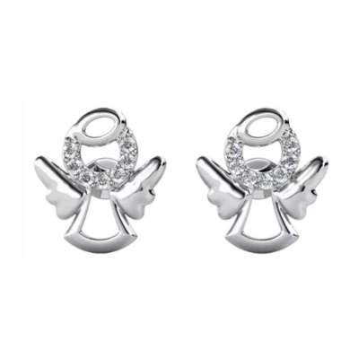 Little Angel Earrings - Anting lapis emas kristal Swarovski by Her Jewellery