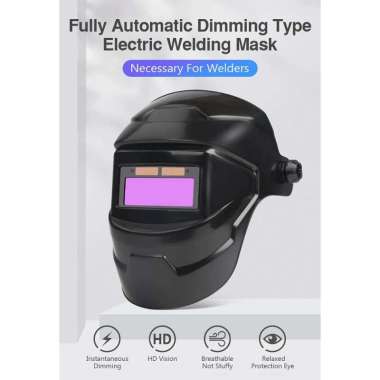CLYNE Helm Las Otomatis Auto Darkening True Color Solar Welding Mask CL280 Helm Tod Proyek Helmet Or