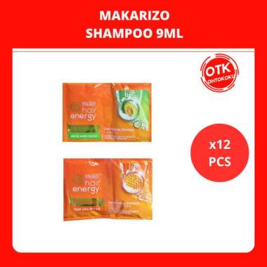 MAKARIZO SHAMPOO RAMBUT 9ML 1 RENTENG Aloevera