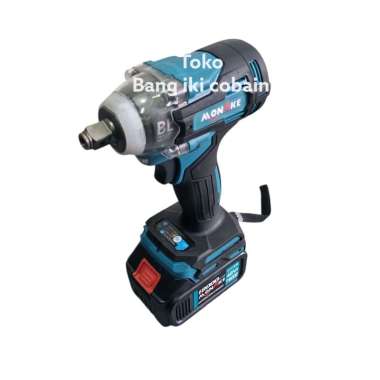 Mesin Bor Impact 48V Mesin Impact Drill Cordless Brushless 2 Batarei