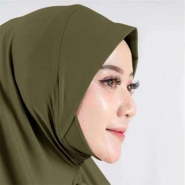 25 WARNA BERGO DAGU MALAYSIA SIZE M LABEL AKRILIK hijab malay Instan Muslim Army