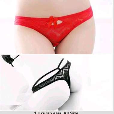 Celana Dalam Wanita Gstring Wanita TAG034RD Merah