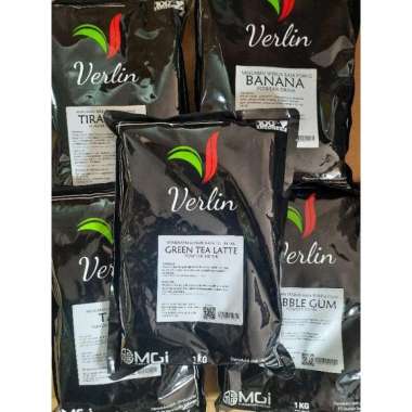 Verlin Powder Drink Greentea Latte - 1KG
