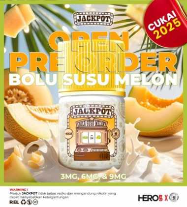 JACKPOT 60ML NEW SEGEL THN 25 NIC 6