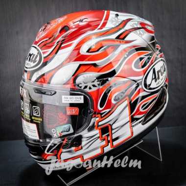 ARAI HELM RX-7X HAGA GP| RED BLACK | ARAI FULLFACE M