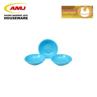 TEMPAT SAMBAL / PIRING SAMBAL / CHILI PLATE 03 GOLDEN HEN