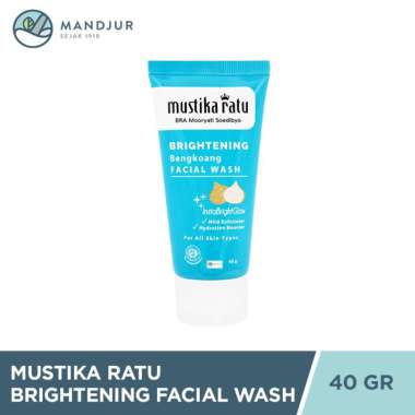 Mustika Ratu Brightening Bengkoang Facial Wash 40 gr - Mencerahkan Wajah