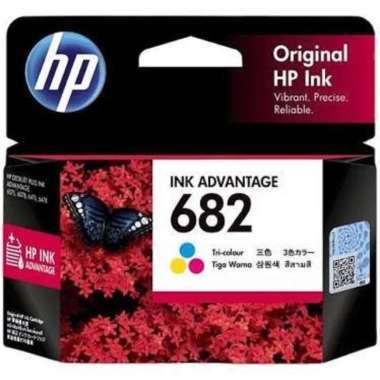 HP 682 Color Warna HP682 Original Ink Advantage Cartridge - Tinta warna HP 682