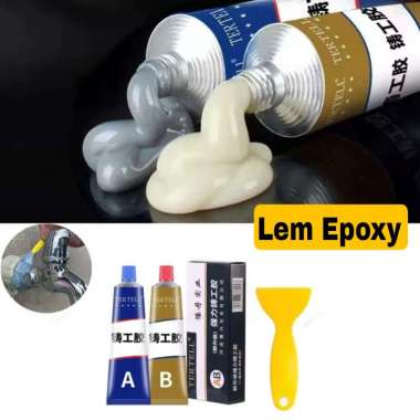 lem besi epoxy plastic steel lem epoxy AB Lem Campur Penambal Besi