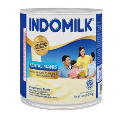 Promo Harga Indomilk Susu Kental Manis Plain 370 gr - Blibli