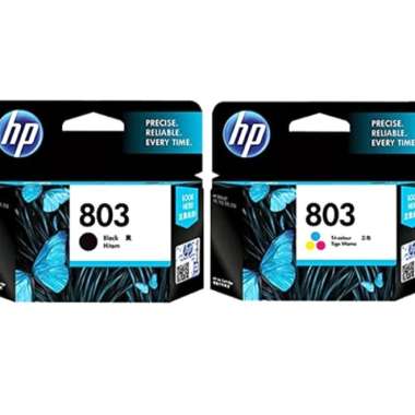Cartridge HP 803 Black - Color for Deskjet 1110 1115 2130 3630 / Envy 4520 3830 4650 803C