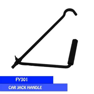 CAR JACK HANDLE/ TUAS DONGKRAK MOBIL MODEL LIPAT BESI DENGAN HANDLE Hitam