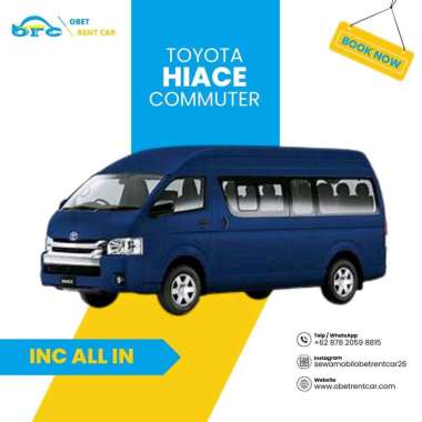Sewa Mobil Hiace Commuter All In Jakarta - Bandung
