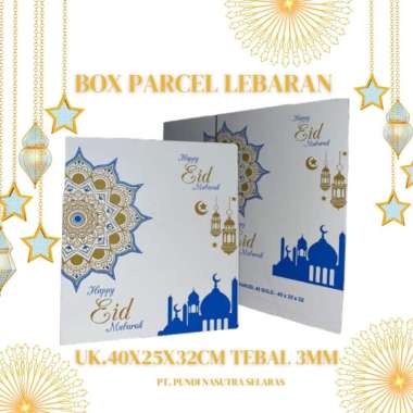 BOX KARDUS PARCEL LEBARAN 25x25x32 ISI 10 PCS