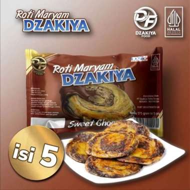 DZAKIYA ROTI MARYAM/ROTI CANAI COKLAT 375GR
