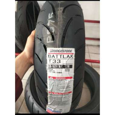 BAN LUAR MOTOR T33 R BATTLAX UKURAN 170/60-17 TUBELESS TL TAHUN PRODUKSI 2024 | NINJA | R15 | CBR | 
