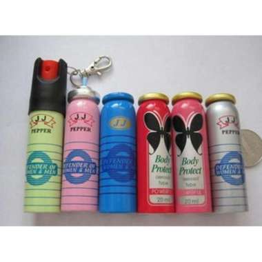 Semprot Lada Perlindungan Diri SENJATA SELF DEFENCE Paper Spray 20ml