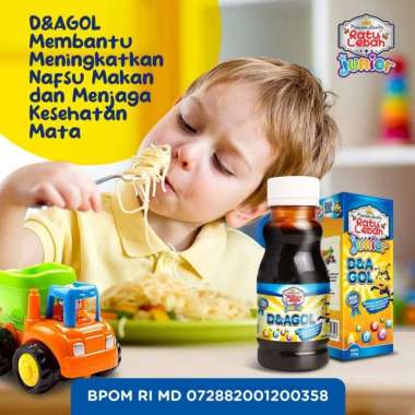 ORI HERBAL Immun Tubuh Kuat Madu Junior Anak Gemuk Badan Sehat 150gr Ratu Lebah DHA Gold Plus Omega 