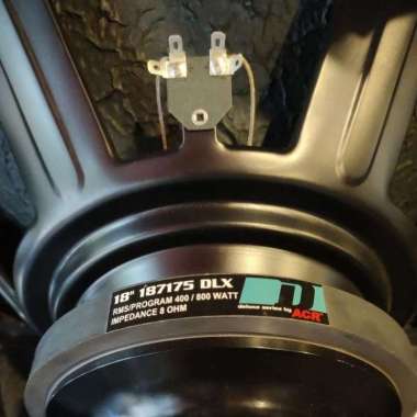 speaker acr 18 187175 deluxe subwoofer