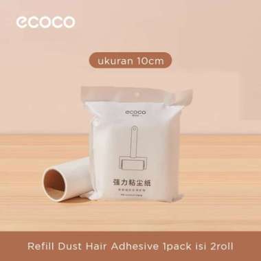 ECOCO Refill Dust Hair Adhesive - Rol Pembersih Baju Pembersih Rambut Pembersih Karpet REFILL DustHa