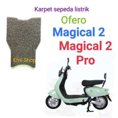 Karpet sepeda listrik OFERO MAGICAL 2 PRO Hitam