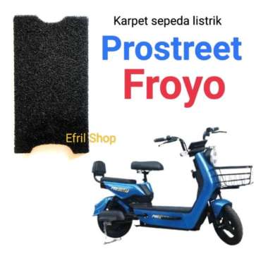 Karpet sepeda listrik Prostreet Froyo Prostreet proyo Hitam