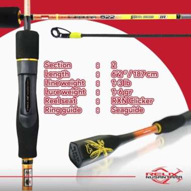 Joran Capung 1-3 lb 622 UL Relix Nusantara