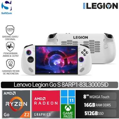 LENOVO Legion GO S 8ARP1 05ID Ryzen Z2 Go/16GB/512GB SSD/8" WUXGA Touch/W11