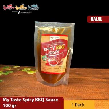 Bumbu Saus My Taste Barbeque/Blackpepper/Cheese/Teriyaki/Spicy BBQ/Mushroom 100gr Spicy BBQ Level 3