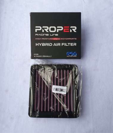 FILTER UDARA & FILTER CVT HYBRID PROPER XMAX 250 300 OLD NEW B74 FILTER CVT (SMALL)