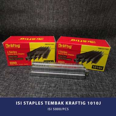 PAKU TEMBAK/KRAFTIG 1010 J ISI STAPLES TEMBAK - BAHAN BAKU SOFA/AKSESORIS SOFA/FURNITURE/LEMARI/KURSI/DIVAN/SPRING BED/KASUR/TAS/SEPATU/SANDAL