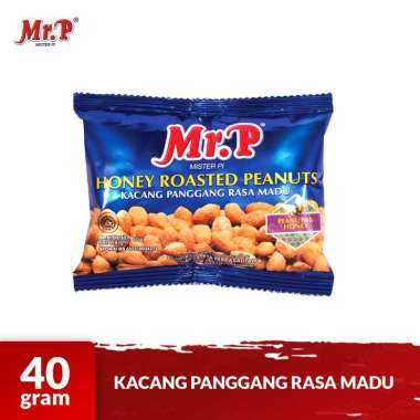 Mr.P - Kacang Panggang Rasa Madu 40gr - Honey Roasted Peanuts