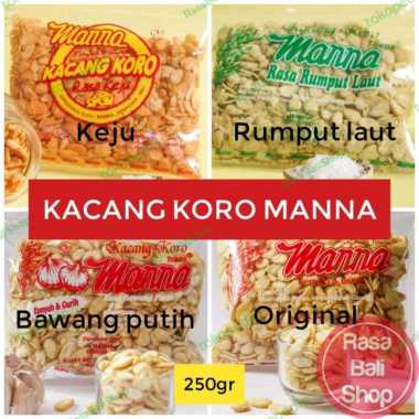 Kacang Koro Manna Bali, Kacang Manna, Kacang Bali, Oleh-oleh Bali - AYU BALI ORI AYU BALI ORI